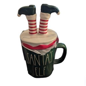 Rae Dunn Santa's Elf Mug